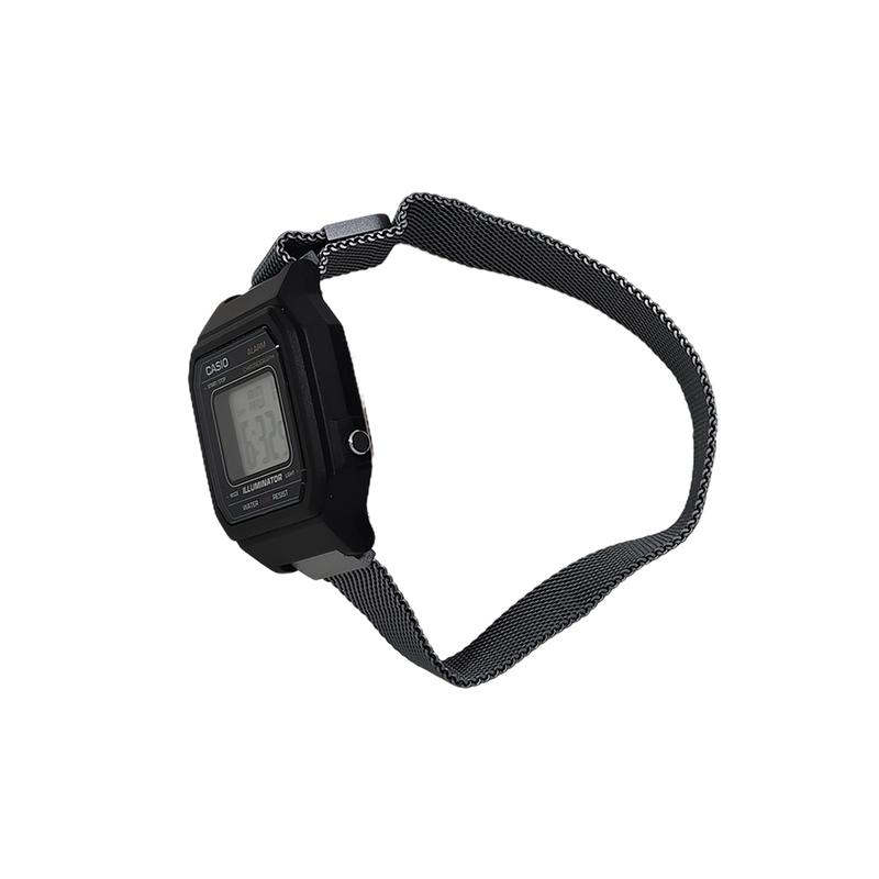 CASIO Customized watch modified series classic retro small square watch fashion trend waterproof 50 meters W-217H-1AVDF QiangSeBiaoDai
