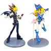 21CM Duel Monsters Game Character Yugi Muto Dark Magician Girl Mana Two-dimensional Girl Kawaii Magician Doll PVC Toy Gift