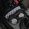 3Pcs Union Jack Car Cup Coffee Cushion Storage Auto Non-slip Mat Pad Accessories For Mini Cooper Clubman F55 F56 F60 F54 F57