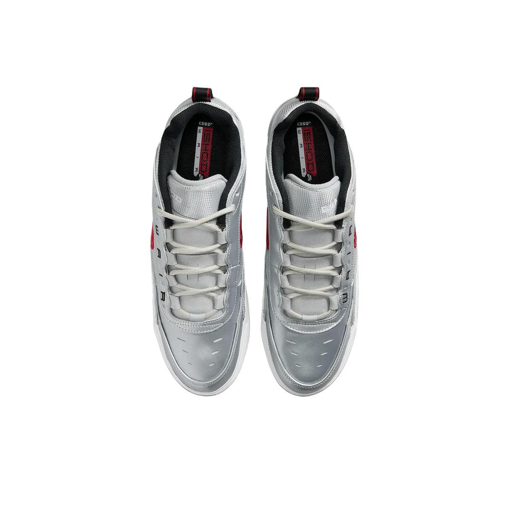Nike Air Max Ishod Wair SB Silver Bullet Pánské tenisky Metalicko-stříbrná Univerzitní červená Černá HF3062-001