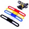 Fahrrad Silikonbandage Fahrrad Silikon Elastisches Bandageband Lichthalterung Fahrradlicht Taschenlampenhalter Passend für jedes Fahrrad