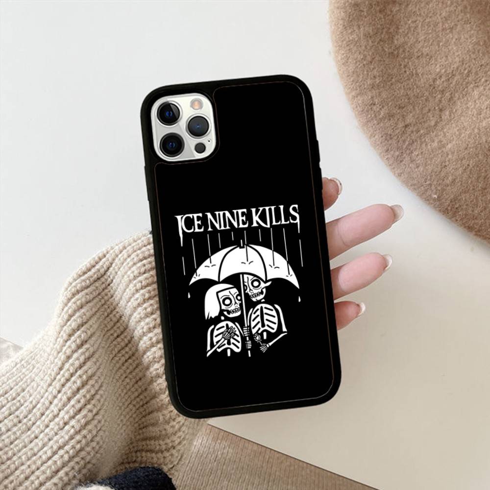 

Ice Nine Kills Band Phone Case For iphone 16 15 14 13 12 11 Pro Max Plus Shockproof TPU+PC Hard Case iPhone 17 Air