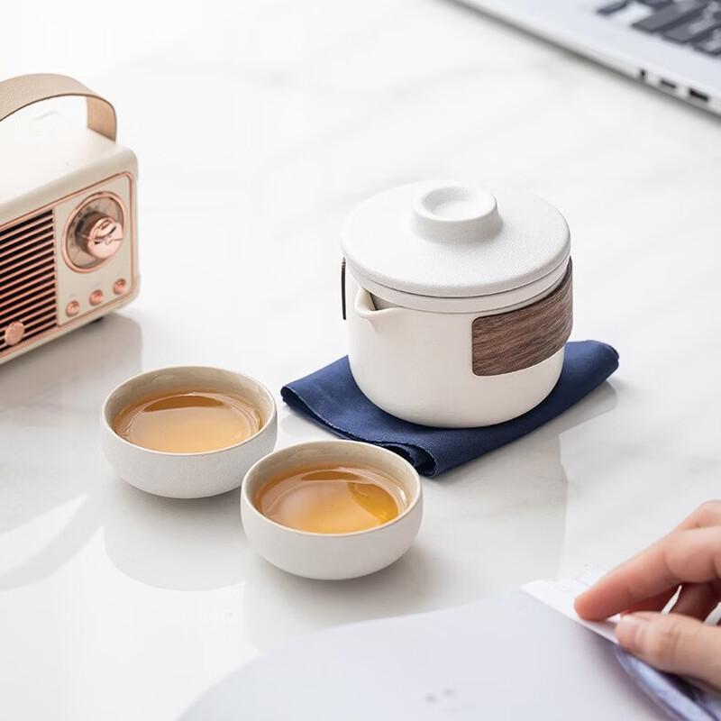 Hejiangshi Portable Ceramic Travel Tea Set