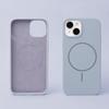 Nakładka Silicone Thin Mag Do Iphone 13 6,1" Jasnoniebieska