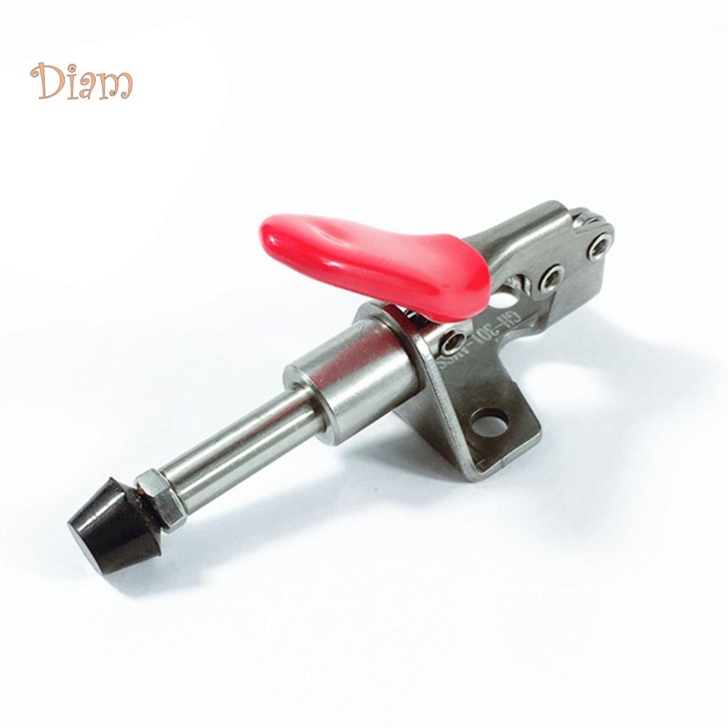 LOadSEcr Toggle Clamp 2Pcs GH-301-ASS Stainless Steel Adjustable Push Pull Toggle Clamp Hand Tool for Handmade Silver 2pcs Pull Latch Hand Tool Toggle Clamp LOadSEcr Toggle Clamp 2Pcs GH-301-ASS Stainless Steel Adjustable Push Pull Toggle Clamp Hand Tool for Handmade Silver 2pcs Pull Latch Hand Tool Toggle Clamp