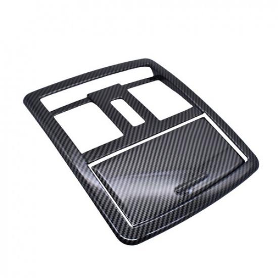 Carbon Fiber Reading Light Cover Trim FOR 2010- 2024 2025 Dodge Challenger