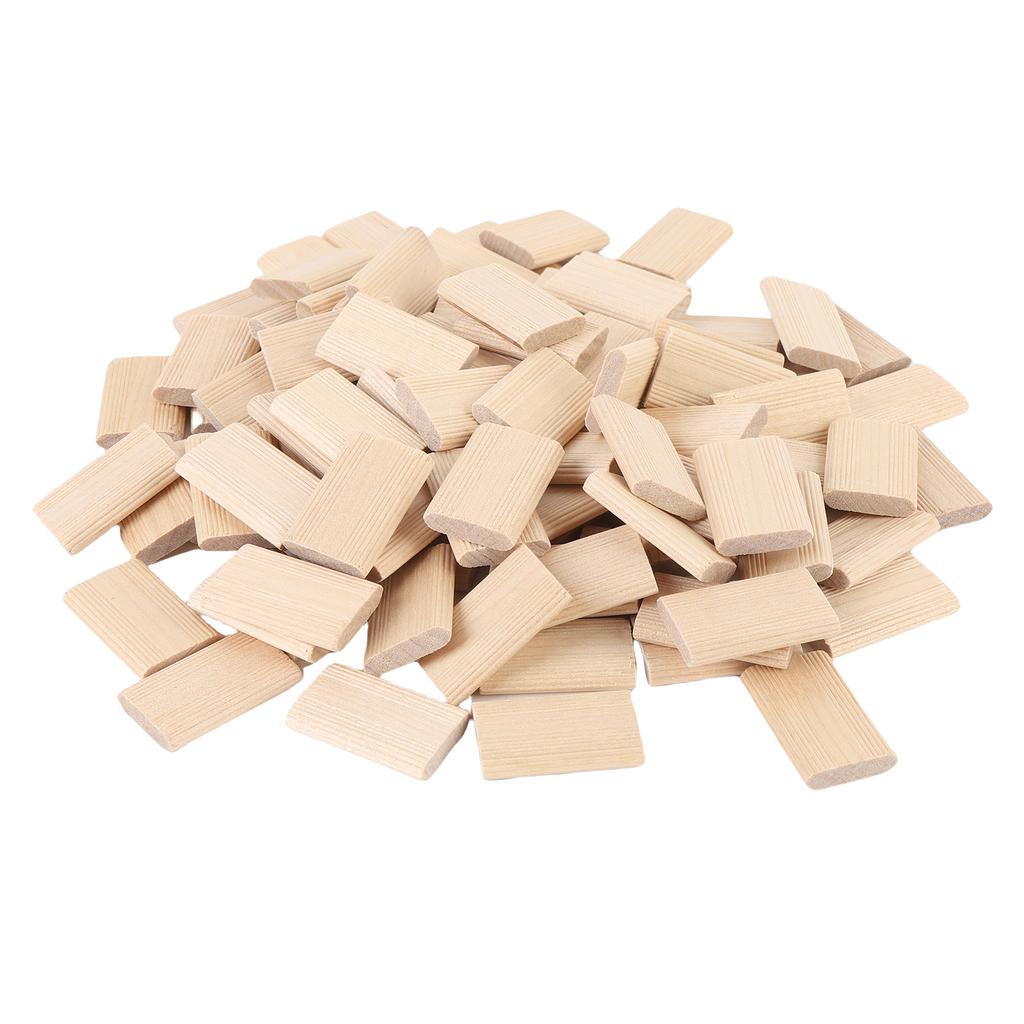 100 Stück Holzzapfen Buche Lose Massivholz Holzbearbeitung Möbel Schrankbau Spleißen