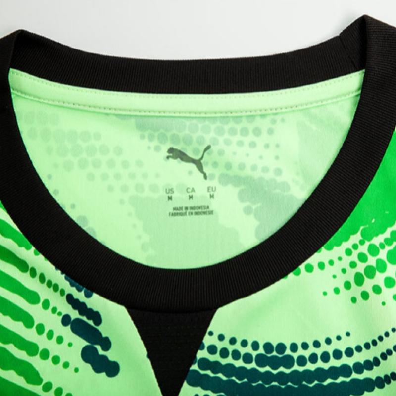 Puma Teamtarget GoaLkeeper Long SLeeve JerSey L S fiziLime 70651920