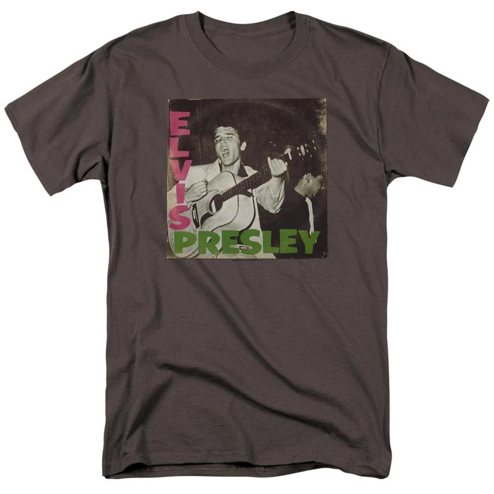 Elvis Presley - First Lp - Unisex Short Sleeve Children s T-shirt - Gray 160