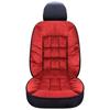 New Luxury Car Seat Cushion Winter Plush Plaid Thickening Warm Suv Universal Front Single Seat Cover Comfortable And