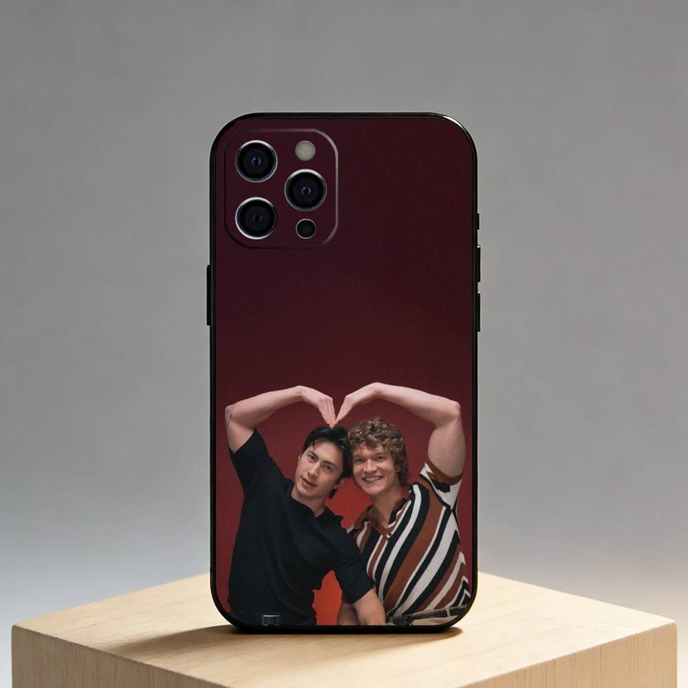 H-Heated R-Rivalry  Phone Case For iPhone17,16,15,14,13,12 Plus,Max Soft Silicone Black Cover