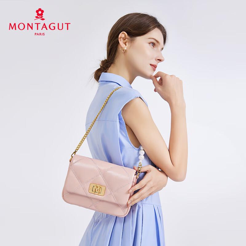 

Montagut Lambskin Quilted Chain Shoulder Bag