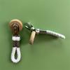 6pcs Towel Clip Set, Multi-Functional Bathroom Hook with Rope, Suitable for Towels and Washcloths, Household Bathroom Storage Accessories