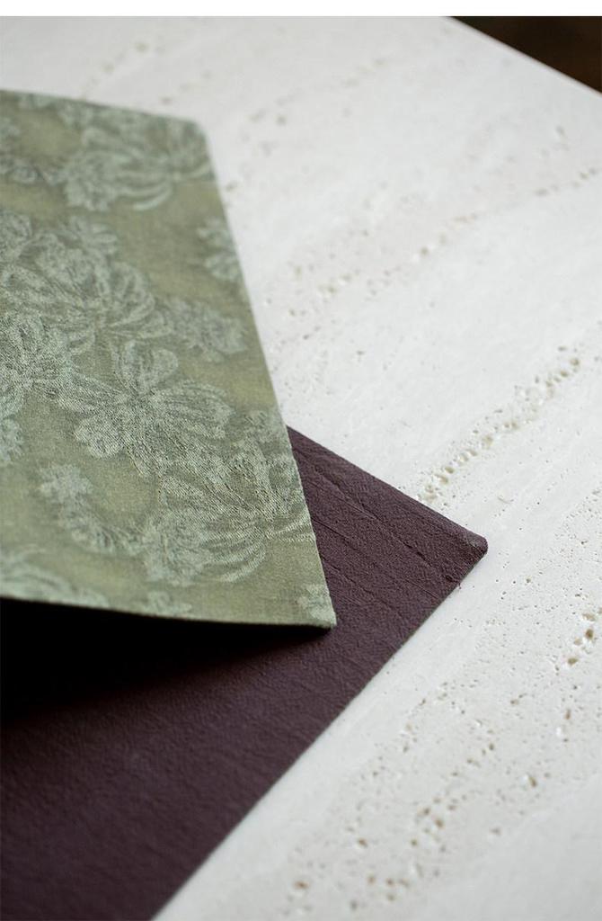 Mu Xi Retro Cloud Gauze Daisy Tea Mat - Chinese Style Tea Table Cloth Accessory