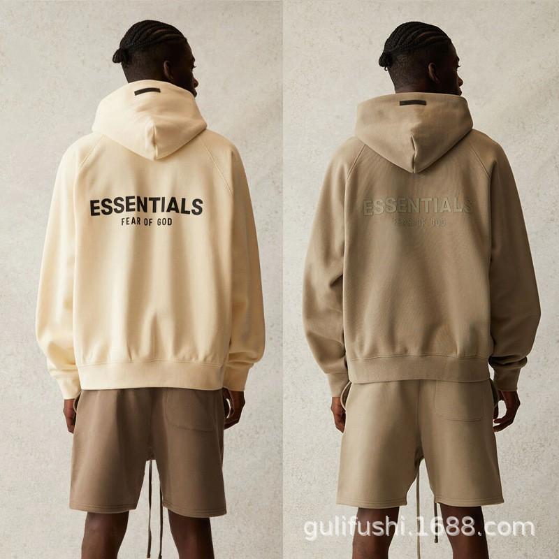 FOG ESSENTIALS Pánská mikina volného střihu Streetwear Pulovr Mikina