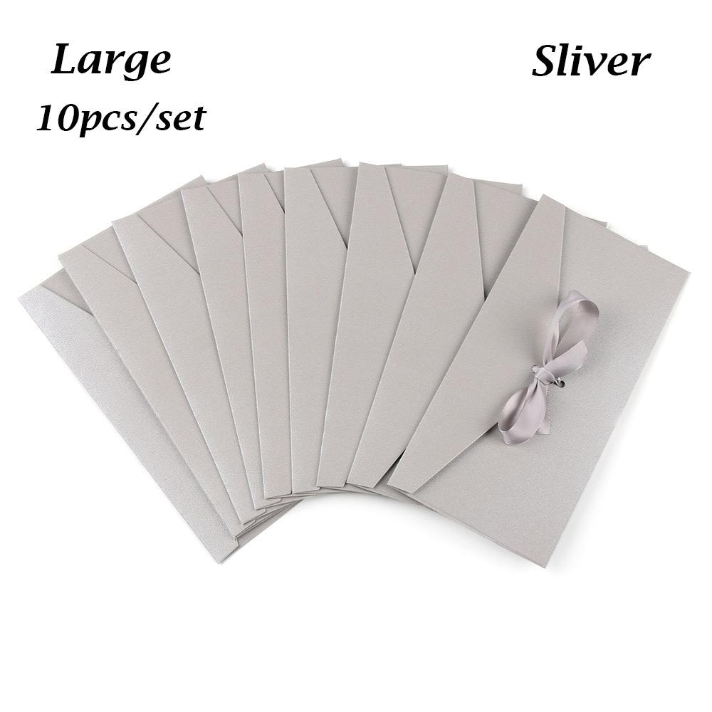 Beautiful Classic Retro Multicolor tie Pearl paper envelopes on Kraft for wedding invitation gift envelope  Greeting Card Bag