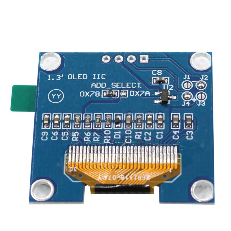 1.3inch Oled 4-pin Gnd Display 128x64 1106 Chip I2c High-resolution Display Module