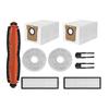 A65T-Replacement Parts Kit For Xiaomi For Mijia M40S OV31CN Vacuum Cleaner-Main Brush, Side Brush, HEPA Filter, Dust Bag, Mop Cl