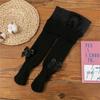 Baby Mädchen Strumpfhose Warm und Weich Kinder Thermo Leggings Einfarbig Schleifchen Dekor Strumpfhose für Kalte Jahreszeiten