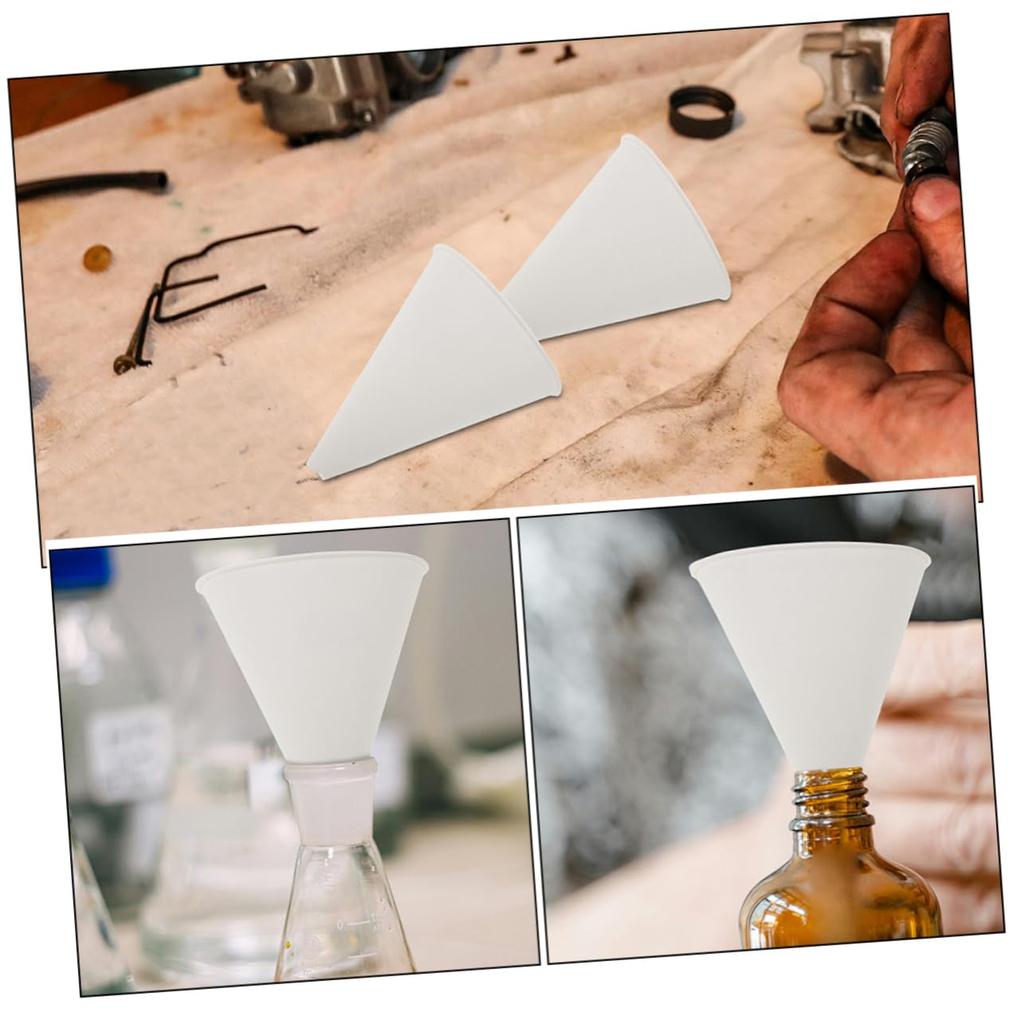 SWOOMEY 25pcs Disposable Lot Funnels - Funnel, Motor Funnel, Filler Funnel,