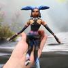 Abstrakte Valorant Vanguard Anime bewegliche Plüschpuppe mit abstraktem Körper Drahtskelett Cosplay Halloween Puppen Requisite Handgefertigt