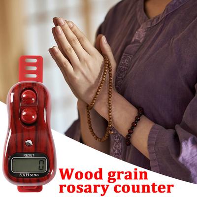 Mini-Handzähler, tragbarer digitaler Perlenzähler, LCD-Digital-elektronischer Rosenkranz-Perlenzähler, Spielzeug für Meditation, muslimisches Gebet, neu