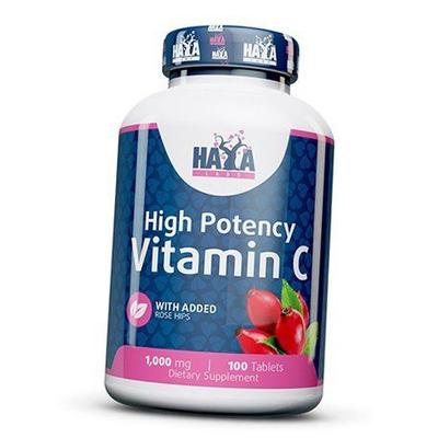 Vitamina C con Rosa Canina, Vitamin C with Rose Hips 1000, Haya 100 compresse (36405037)