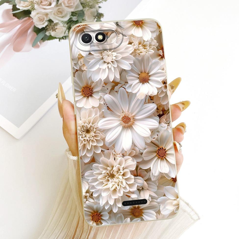 Casing For Redmi 6A Cover Fashion Cartoon Cute Funny Painted Silicone Phone Case M1804C3CG M1804C3CH M1804C3CI