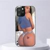 Sexy Lana Rhoades Telefon Fall Für iPhone 11 12 Mini 13 14 Pro XS Max X 8 7 6s Plus 5 SE XR Shell