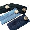 Seamless Pants Extension Buckle, Removable Waist Size Adjustment Button, a Magical Tool for Expanding The Waist of Jeans