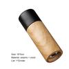 6 Inch Spice Grinder Manual Rotor Adjustable Coarseness Wood Ceramic Natural Pepper Salt Grinder for Kitchen