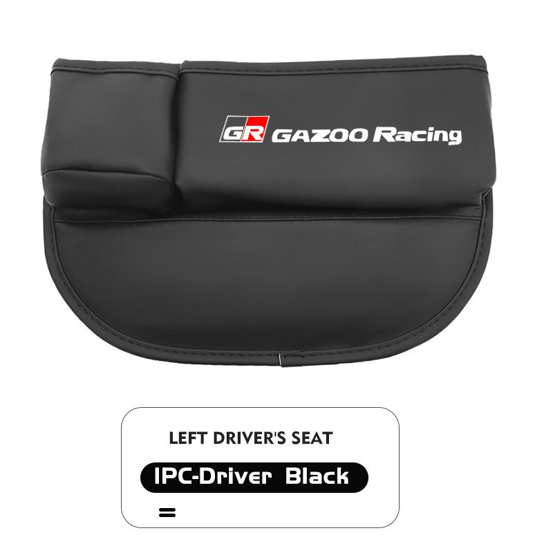 Car Seat Gap Storage Box Leather Organizer with Cup Holder For Toyota Crown GR GM Corolla YARIS Auris C-HR Hilux Vios Prius