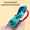 700ml Collapsible Water Bottle Ultra-Light Foldable Hydration Bag Hiking Camping,Leakproof Soft Flask with Handle Carabiner Clip