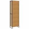 Tall Cabinets Rustic Oak Design 60 x 36 x 200 cm