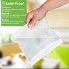 Silicone Food Storage Bag Reusable Stand Up Zip Shut Bag Sealed Leakproof Containers Fresh Bag Food Storage Bag Fresh Wrap(S/M/L/XL)