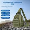 Men's Outdoor Tactical Chest Bag - Travel & Sport Shoulder Messenger Bag