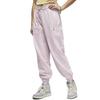 Jordan Flight Solid Color Logo Side Pocket Elastic Drawstring Cuffed Sweatpants Women Bottoms Ice-Lavender DQ4608-576
