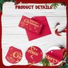 Christmas Moneys Gift Envelope 6 Slots Money Holders for Holiday