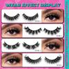 Lashes 3D Faux Mink Lashes Natural False Eyelashes Dramatic Fluffy Soft Volume Lashes Eyelash Extension Makeup