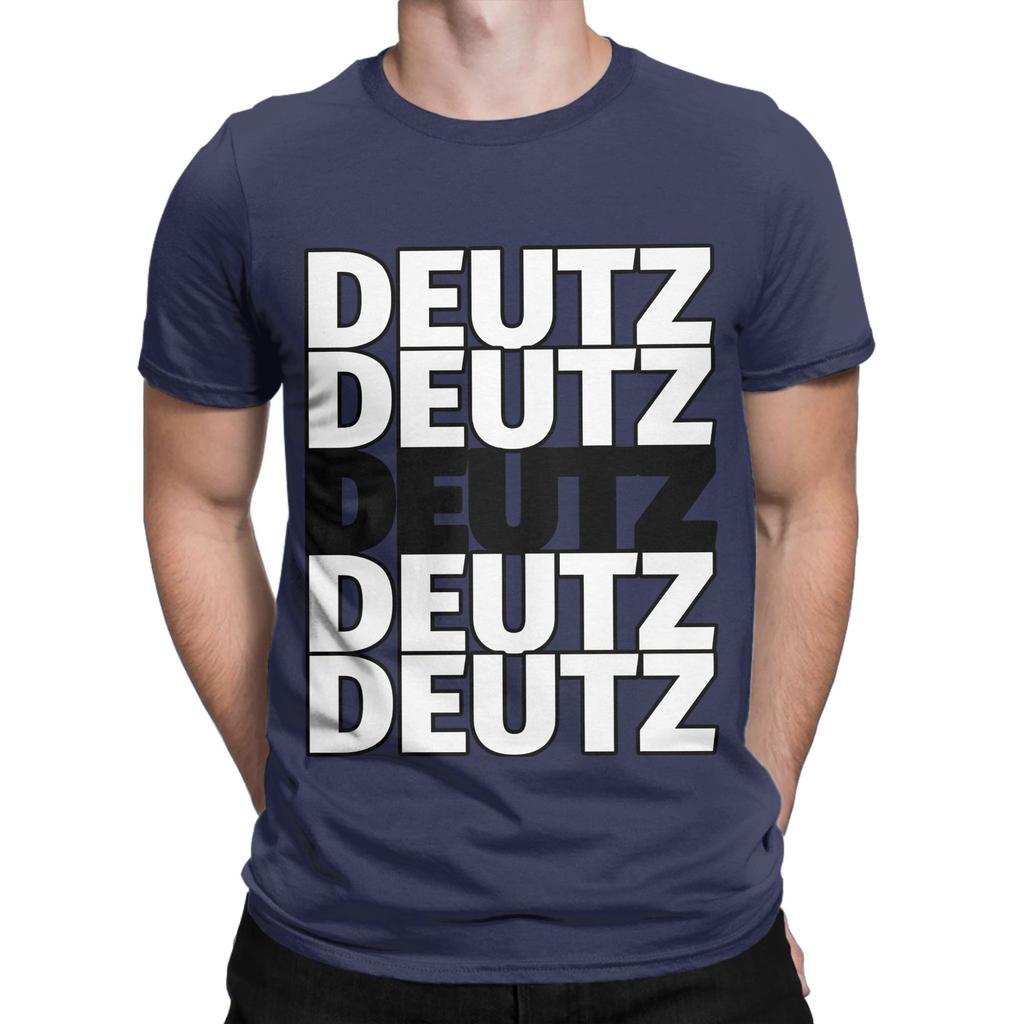 T-shirt in Cotone Grafica Deutz 100 Top Deutz Fahr Magliette Per Unisex