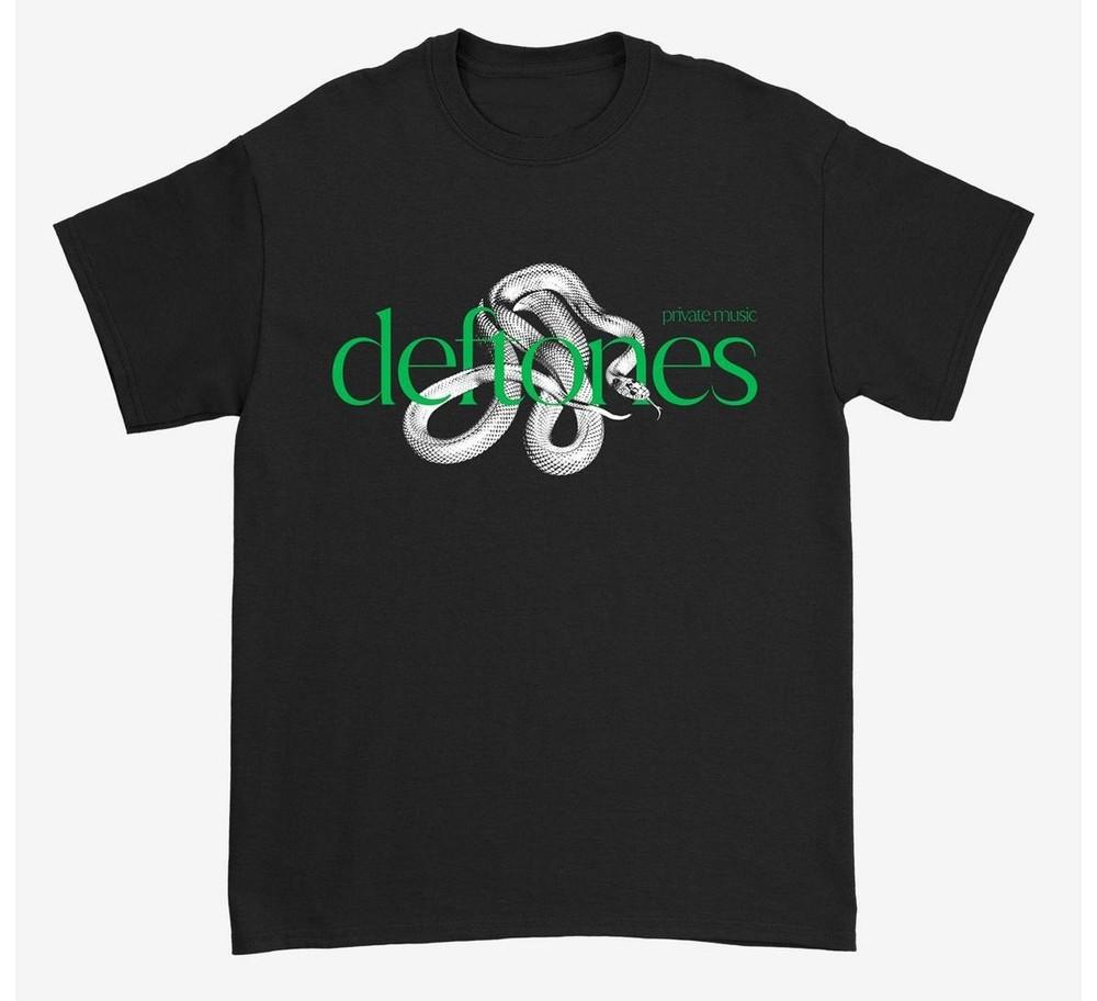 Deftones Private Music Snake T-Shirt Size S-5XL Comfort Colors Fanmade Unisex T-Shirt XXXL