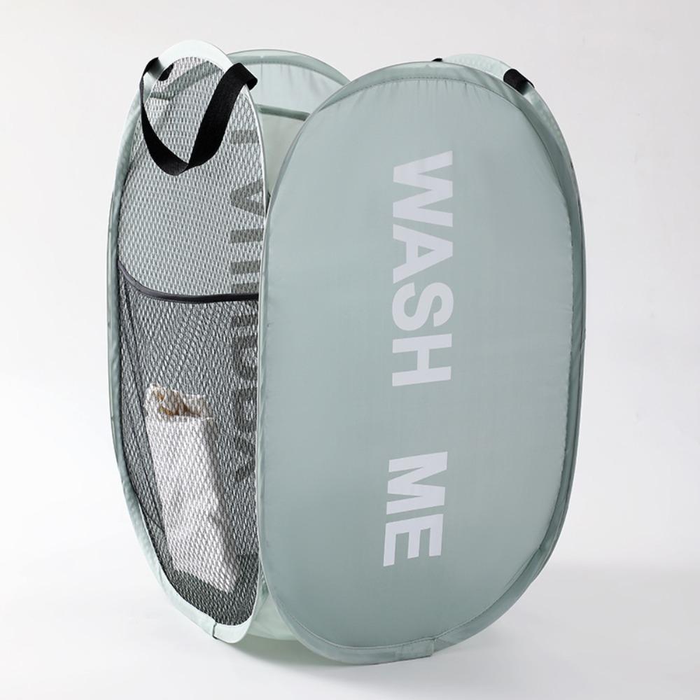 Practical Foldable Portable Laundry Basket Washable Wear-resistant Folding Storage Box Large Capacity Dirty Clothes Basket