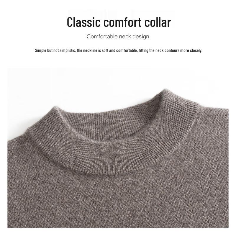 Men's Rothz Autumn/Winter Crew Neck Pure Cashmere Sweater