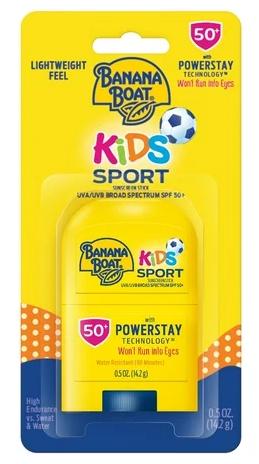 Sztyft z filtrem przeciwsłonecznym SPF 50 BANANA BOAT SPORT 14.2g