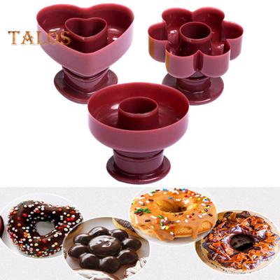 Doughnut Cutter Round Anti-scalding High Temperature Resistance Creative Premium Practical Baking Donut Maker for Household