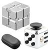 All Trust Infinity Cube Fidget Cube Stress Relief Toy for ADHD (Silver)
