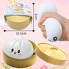 10cm Dumpling Sensory Squeeze Toy Steamer Basket For Realistic Play And Stress Relief Decompression Dough Gift