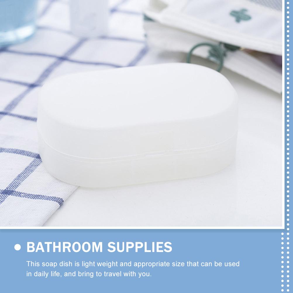 Abtropfende Seifenschale Tragbarer Halter Auslaufsicherer Behälter Kleine Reisegröße Badezimmer Küchenbedarf Seifenablage Aufbewahrungsbox