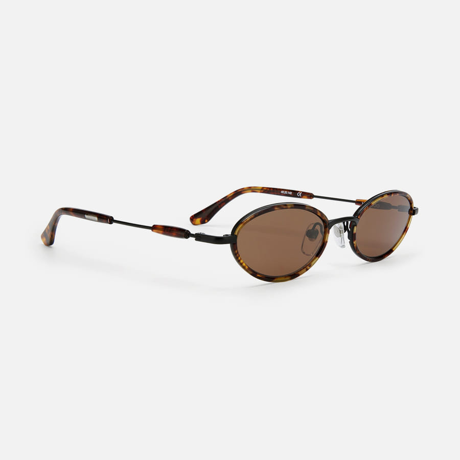Bonikeullaideu Voodoo Black Brown Tortoise & Brown Lens