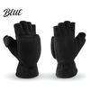 Flip Gloves 1 Top Mittens Delicate Fleece Good Fluffy Pair Warm Covered Winter for Photographing